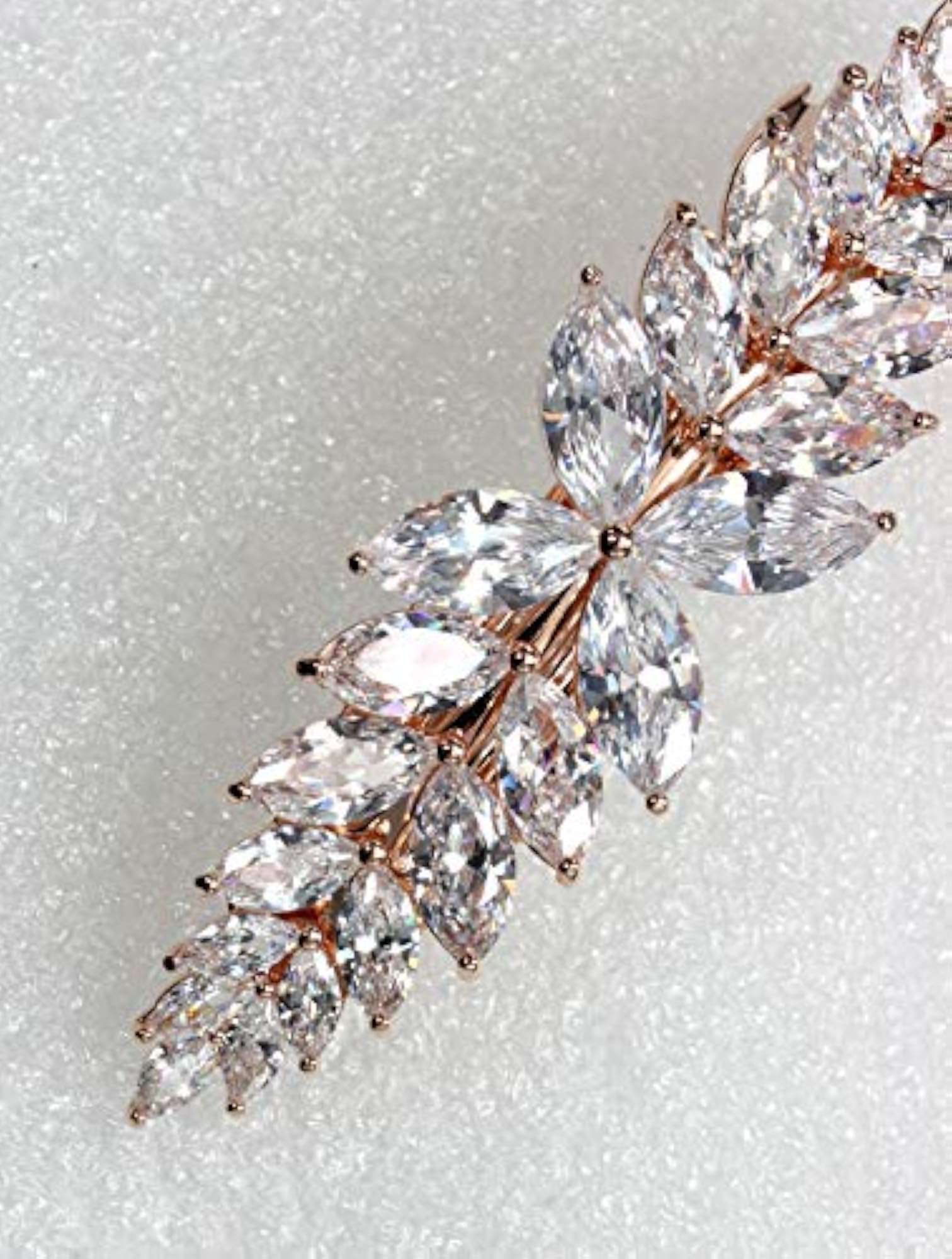 Gorgeous Floral Hair Barrette Clip